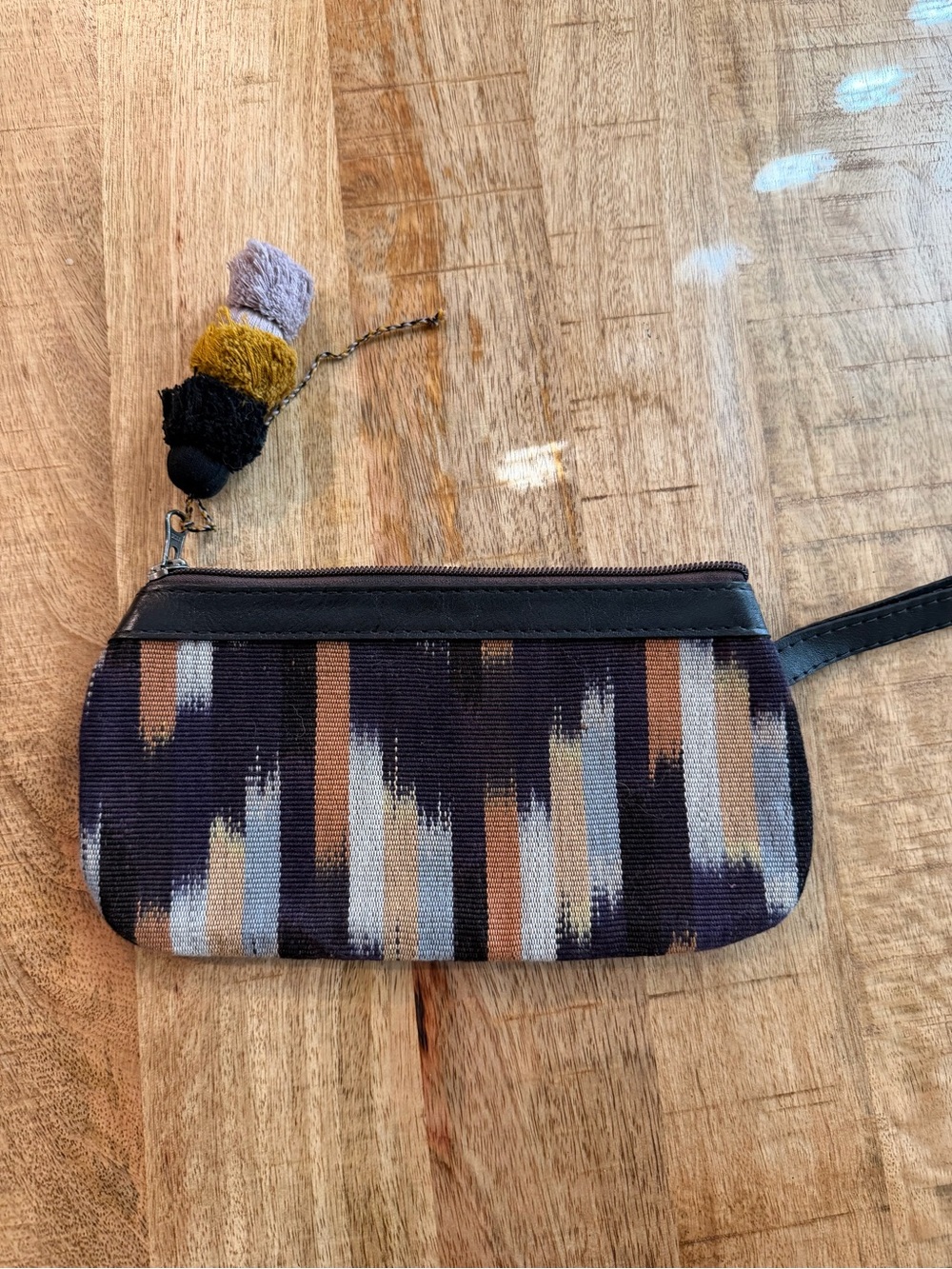 Nena & Co. Woven Wristlet - Boho Pattern